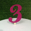 Immagine di Cake Topper in Legno con numeri colorati