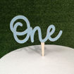 Immagine di Cake Topper in Legno Personalizzato One