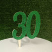 Immagine di Cake Topper in Legno Personalizzato con numero degli anni