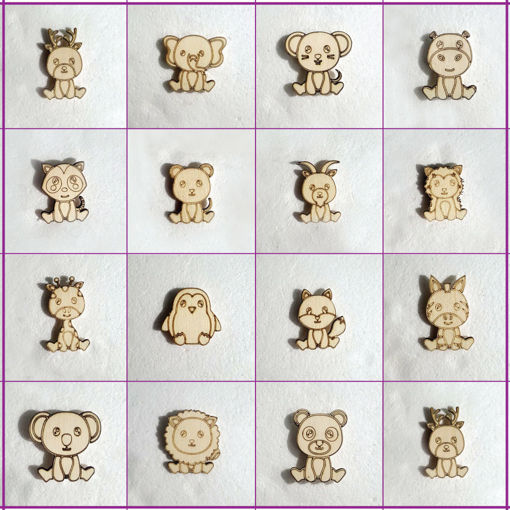 Immagine di Gadget personalizzati in legno con animaletti