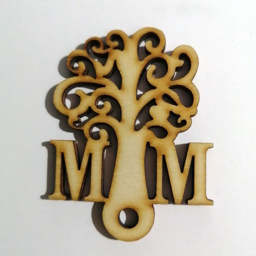 Immagine di Calamita in Legno per la tua mamma