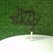 Immagine di Cake Topper in Legno "Happy Birthday"