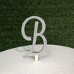 Immagine di Cake Topper in Legno con Iniziali