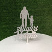 Immagine di Cake Topper in Legno "Auguri Nonno"