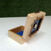 Immagine di Cofanetto in Legno con Crepla colorata