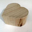 Immagine di Cofanetto in Legno a forma di Cuore