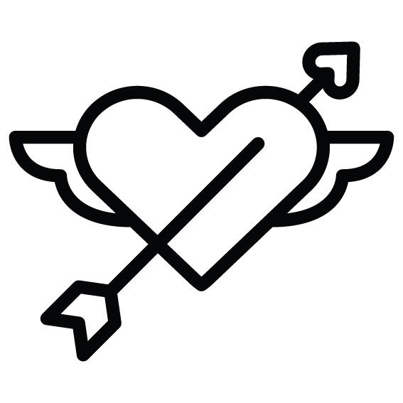 CUORE CON FRECCIA