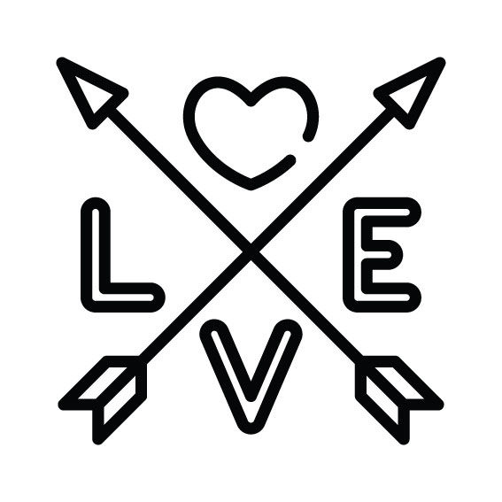 LOVE CON FRECCE