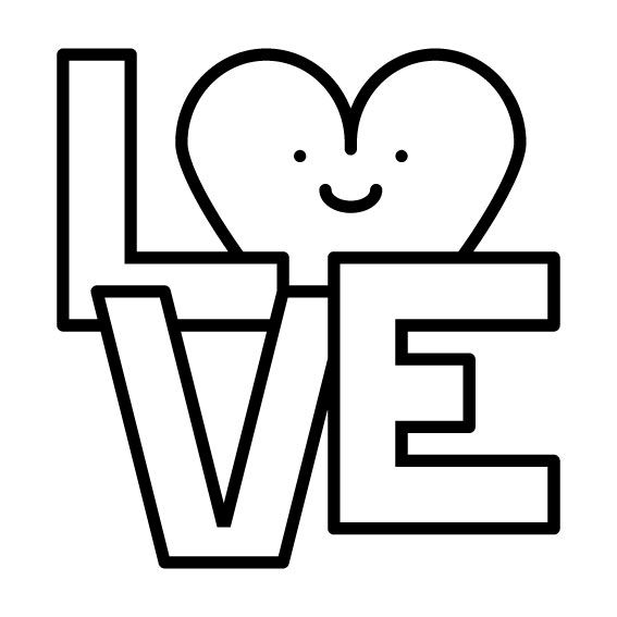 SCRITTA LOVE