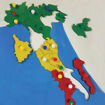 Gioco Didattico in Legno - Mappa delle regioni italiane