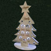 Immagine di Lampada in Legno a Forma di Albero di Natale