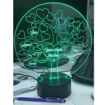 Immagine di Lampada sferica con luce LED