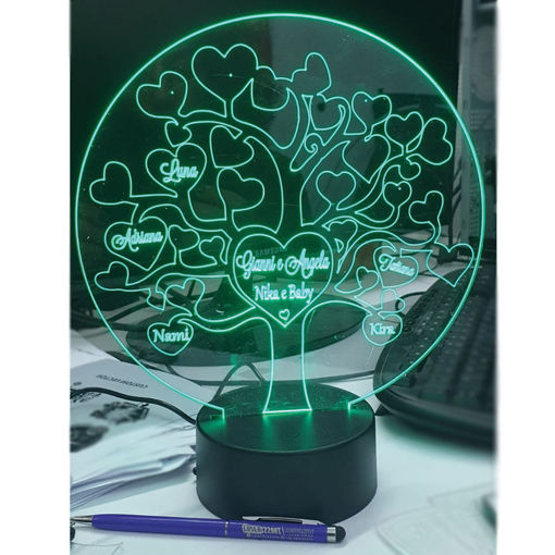 Immagine di Lampada sferica con luce LED