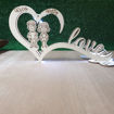 Lampada luminosa a forma di cuore con Scritta "Love"