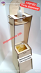 Immagine di Colonnina in Legno con Dispenser