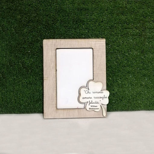 Immagine di Cornice in Legno con Dedica personalizzata