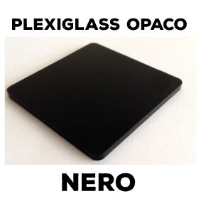 Plexiglass Nero Opaco