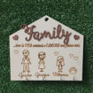 Immagine di Dietro Porta in Legno Con Appendichiavi