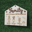 Immagine di Dietro Porta in Legno Con Appendichiavi