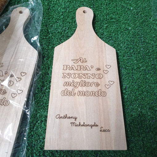 Tagliere in Legno con Incisione Personalizzata