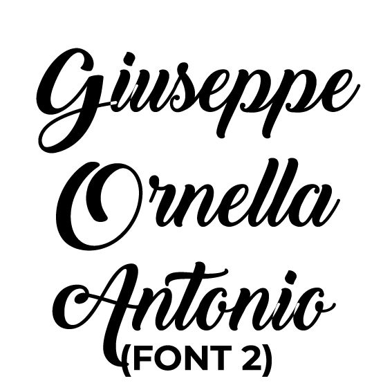 Font 2