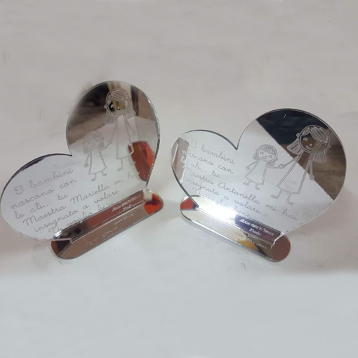 Immagine di Soprammobile in Plexiglass con Incisione Personalizzata