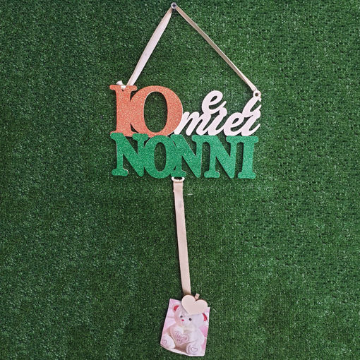 Immagine di Porta Foto in Legno per i Nonni