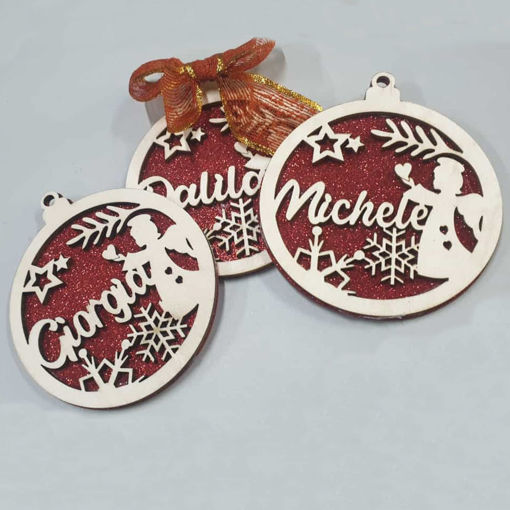 Immagine di Pallina di Natale personalizzata con Nome