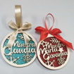 Pallina di Natale personalizzata con Nome