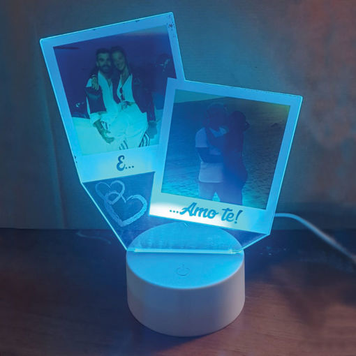 Immagine di Lampada led con foto stampata