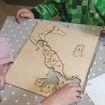 Gioco Didattico in Legno - Mappa delle regioni italiane