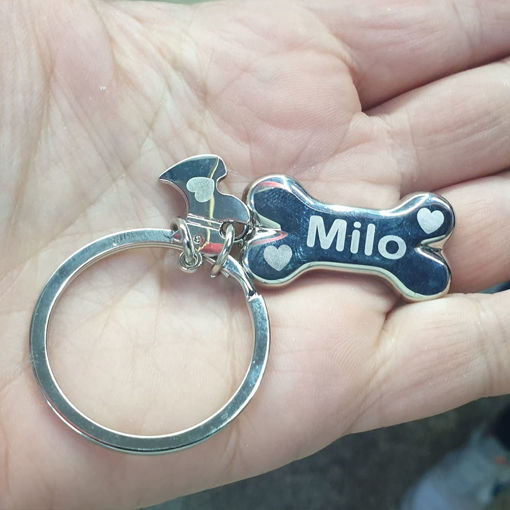 Portachiave personalizzato con incisione