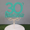 Cake Topper in Legno per Anniversario