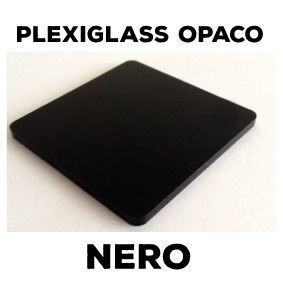 Plexiglass Nero Opaco
