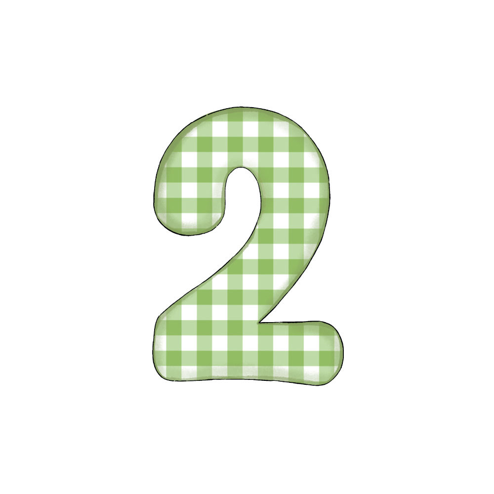 Numero 2 Green Check