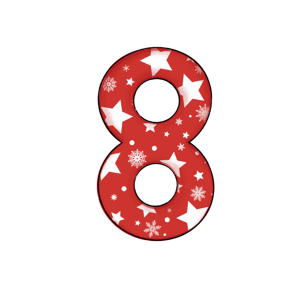 Numero 8 Effetto Red Star