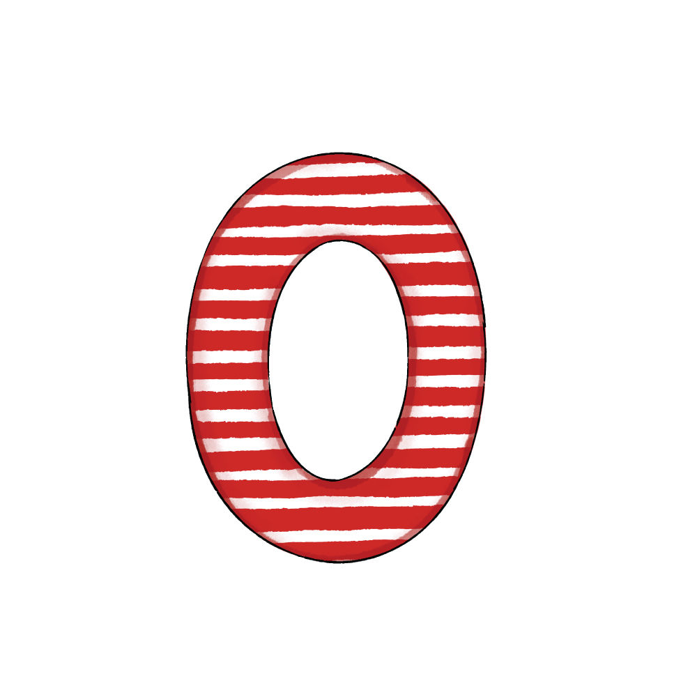 Numero 0 Effetto Red Stripe