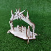 Presepe in Legno da Comporre