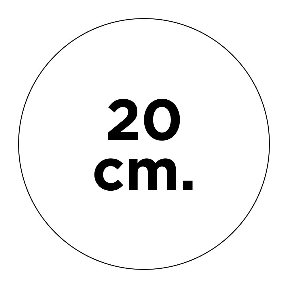 20 cm.