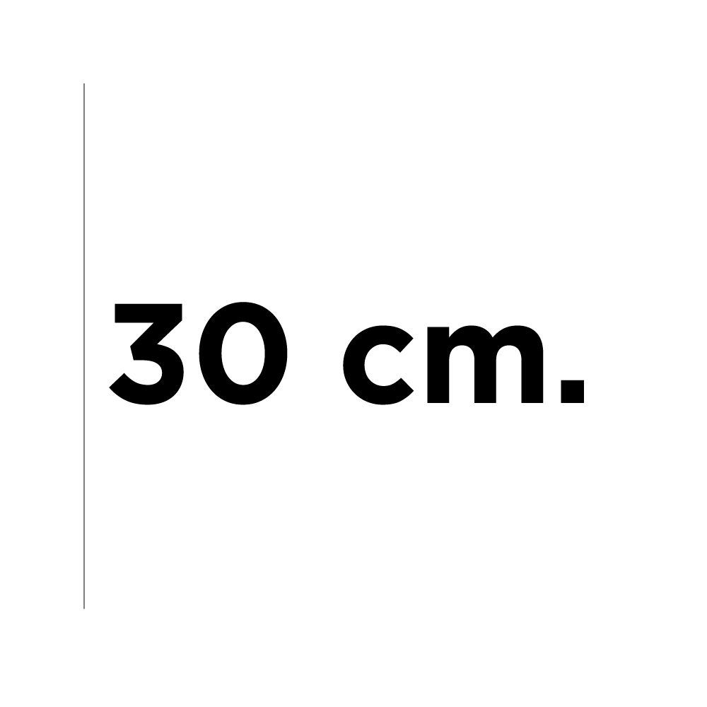30 cm. 