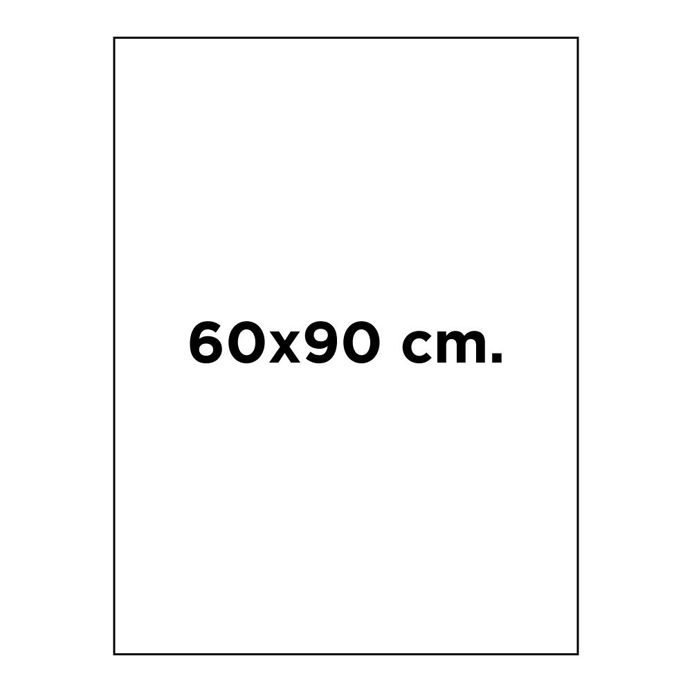 60x90 cm. 