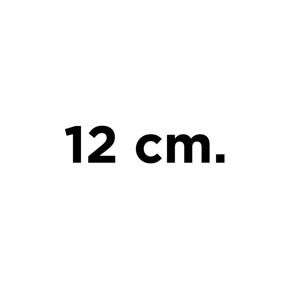 12 cm. 