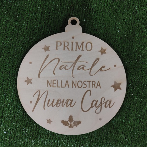 Dietro Porta Natalizio in Legno Personalizzato
