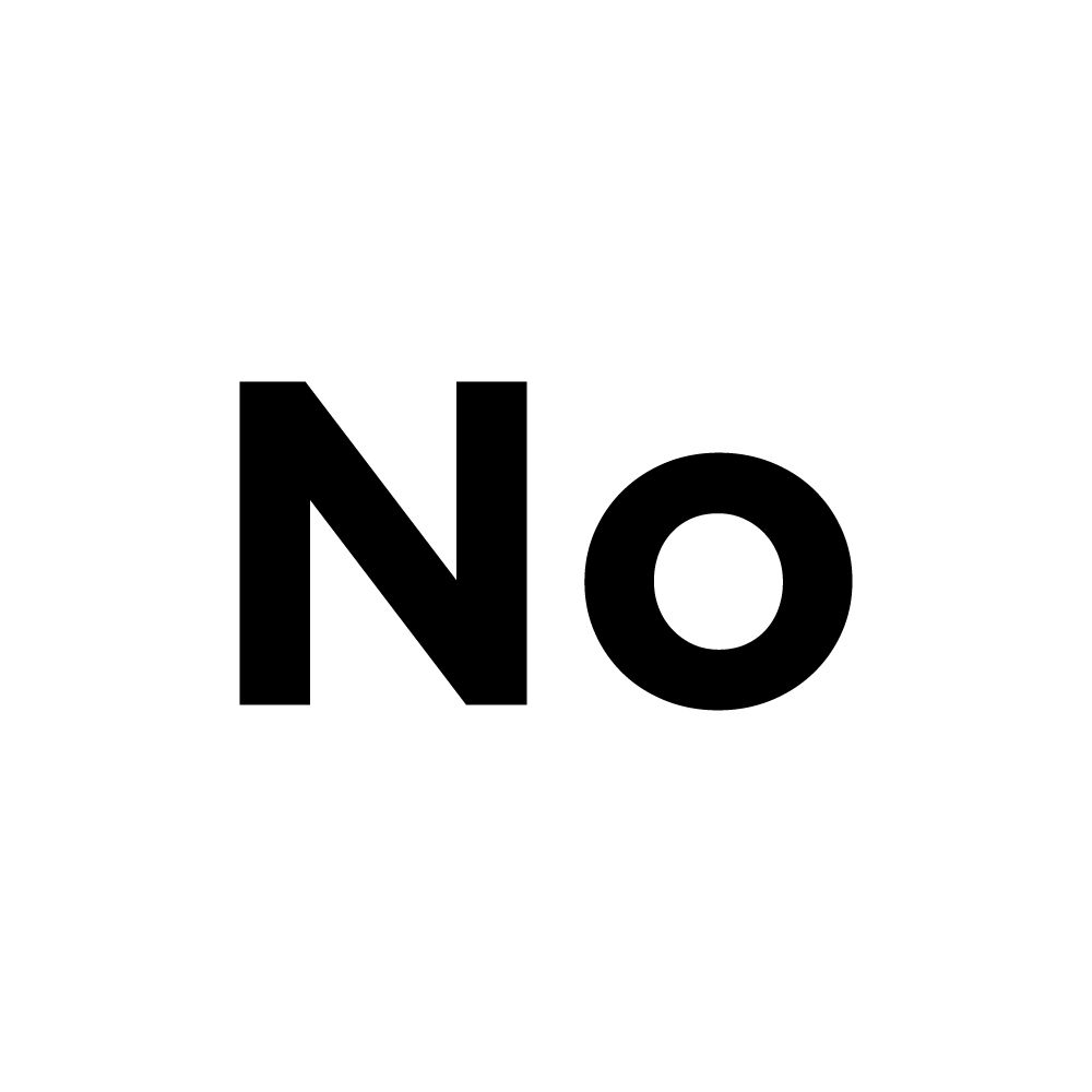 No