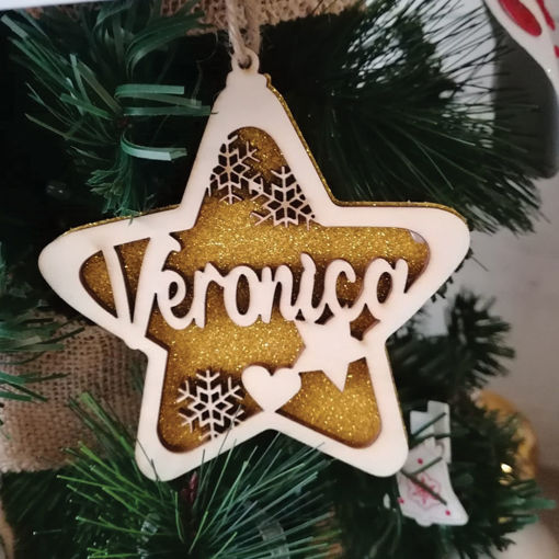 Pallina di Natale personalizzata con Nome