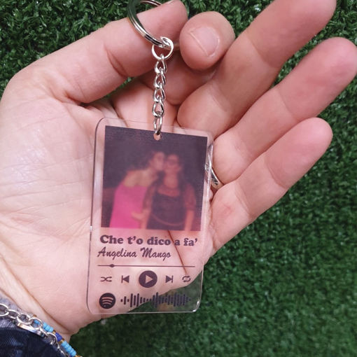 Disco In Vinile Personalizzato Jinlinjew – 8 Foto + Codice Spotify – 30 Cm – Poster Regalo Mamma Amici