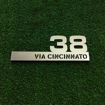 Cartello Indirizzo in Plexiglass Personalizzato per Esterni