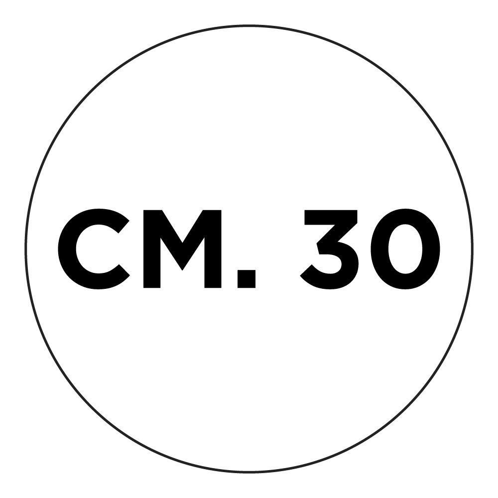 diametro 30 cm. 
