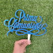 Cake Topper in Legno “Prima Comunione”