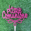 Cake Topper in Legno “Prima Comunione”